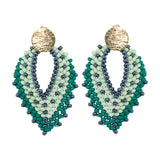 The Nomad – Kleurrijke handgemaakte statement oorbel